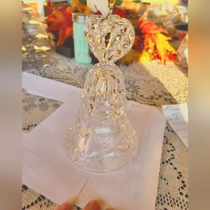 Large lead crystal heart bell Echt Bleikristall Price Products Germany
